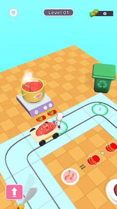 Tiny Chef 3D - Screenshot 2