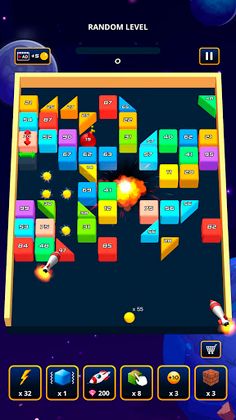 3D Bricks Breaker - Fun Bricks - Screenshot 2