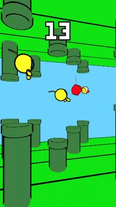 Crazy Jump 3d - Human vs A.I. - Screenshot 3