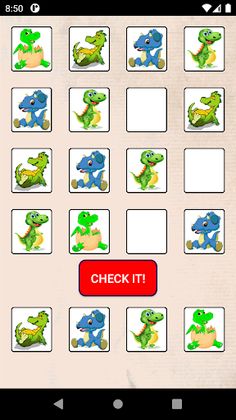 Puzzle Dinasours - Screenshot 3