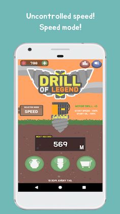 Legend Of Drill - infinite gro - Screenshot 2
