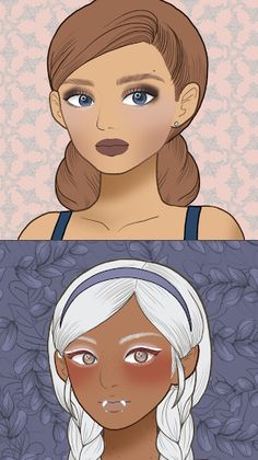 Paper Doll Make up - woo churu - Screenshot 1