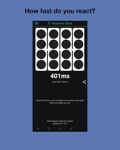 Motorsports Reaction Start - Screenshot 2