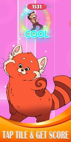 Turning Red PIano TIles Anime - Screenshot 2