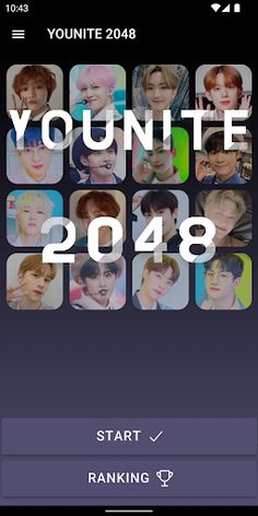 YOUNITE 2048 Game - Screenshot 1