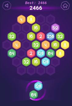 Hexa Merge - Screenshot 3