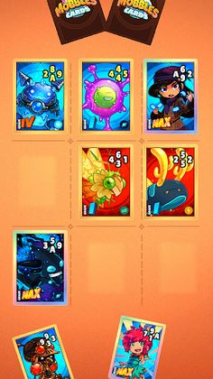 Mobbles Cards - Screenshot 1