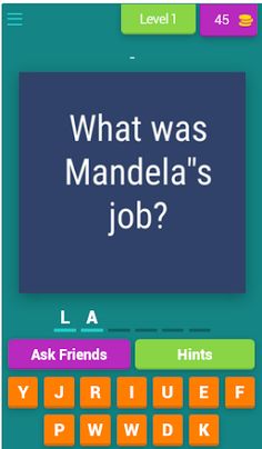 Nelson Mandela Quiz - Screenshot 2