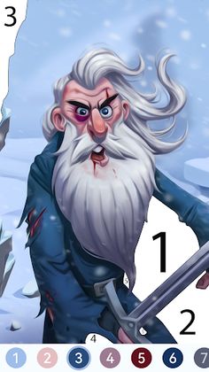 LOTR Color by Number - Screenshot 2