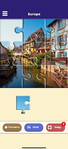Europe Destinations Puzzle - Screenshot 1