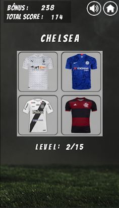 Camisas Futebol Quiz - Screenshot 2