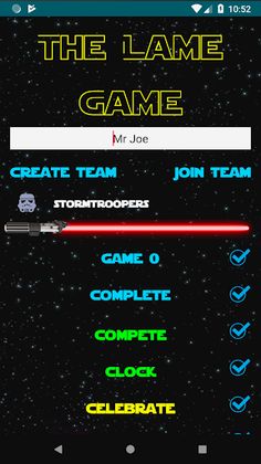 The Lame Game - Screenshot 1