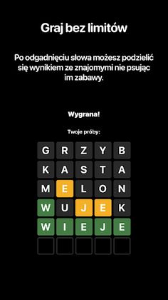 Słowo - polska gra słowna - Screenshot 2