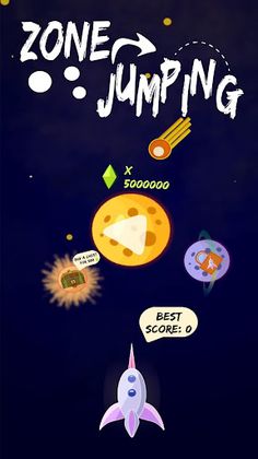 Zone Jumping - Fly in a spaces - Screenshot 1