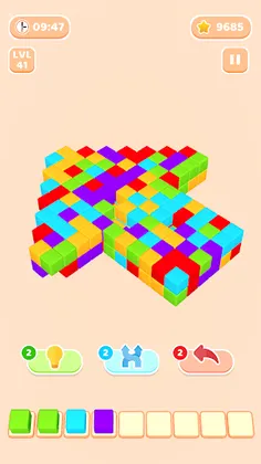 Cube Color Match 3D - Screenshot 3