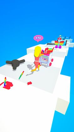 Pop It Run - Screenshot 1