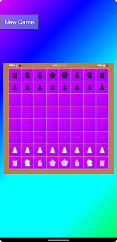 Neon Chess - Screenshot 1