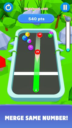 2048 Marble Mania Merge Balls - Screenshot 4