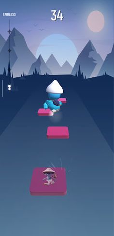 Smurf Cat Tiles Hop - Screenshot 3