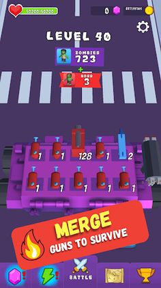 Guns vs Zombies (merge game) - Screenshot 3