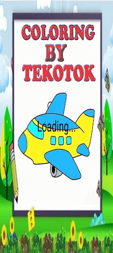 Airplane Coloring - Screenshot 1