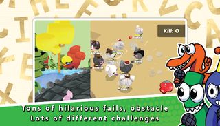 Cats Rush.io: Escape Blue Guys - Screenshot 3