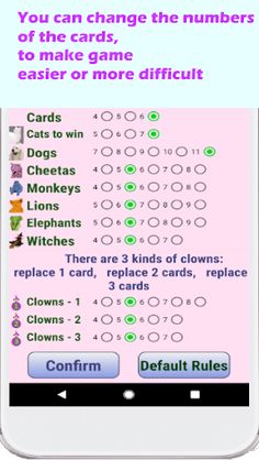 Save the CAT - make your rules - Screenshot 1