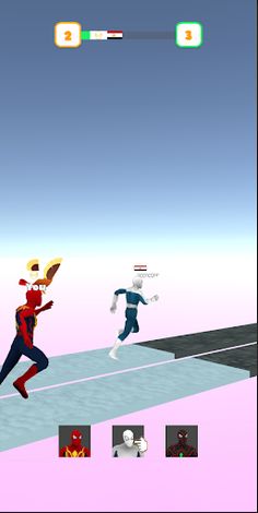 Superhero Transform Race 3D - Screenshot 3