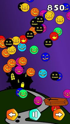 Crazy Bounce Halloween - Screenshot 1