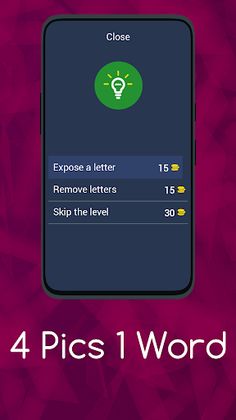 4 Pic 1 Word - Guess The Word - Screenshot 4