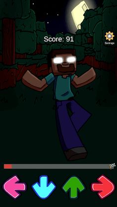 FNF Herobrine Mod Test - Screenshot 4