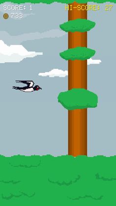 Hop Hop Bird - Screenshot 2