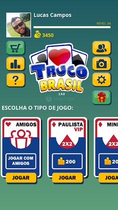 Truco Brasil - Truco online - Screenshot 1