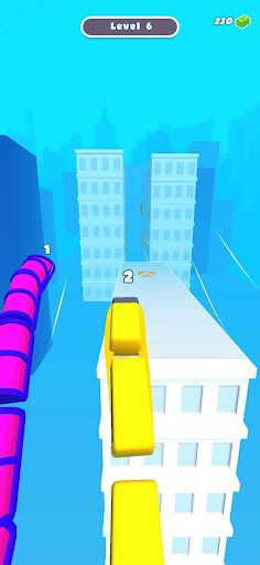 Snake Train - Rooftop Race - Screenshot 2