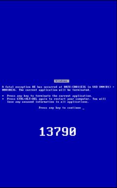 Blue Screen of Death - Screenshot 2
