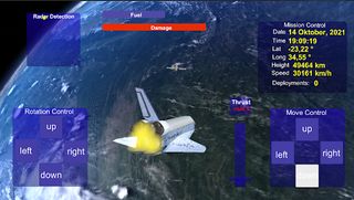 Space Shuttle 3D Simulation - Screenshot 1