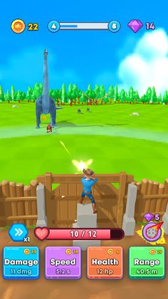 Idle Dino Defense - Screenshot 4