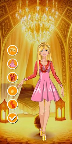 Pink Princess Dress Up - Screenshot 3