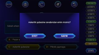 Kim Milyoner Bilgi Yarışması - - Screenshot 3