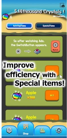 CrystalClicker-idleClicker - Screenshot 3