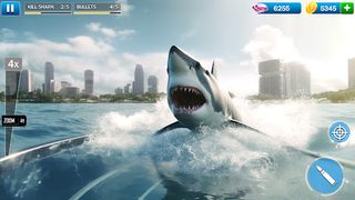 Shark Sniper Gun Hunting Games - Screenshot 2