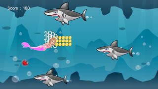 Shark Dash Mermaid - Screenshot 2