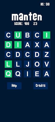 Manten - Word Game - Screenshot 3