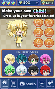 Pocket Chibi - Anime Dress Up - Screenshot 2