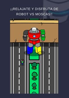 Robot vs Moscas - Screenshot 4