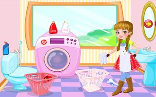 Housekeeper Cleaning House - Screenshot 2