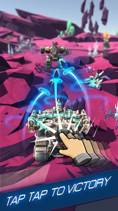 Tank vs Mechs: Idle Clicker - Screenshot 2