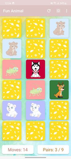 Fun Animal Matching Card - Screenshot 4