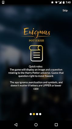 Enigmas Harry Potter - Screenshot 1