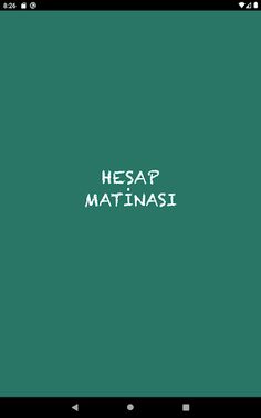 Hesap Matinası - Screenshot 4